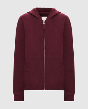 Allude Burgundy wool and cashmere sports jacket 26537610