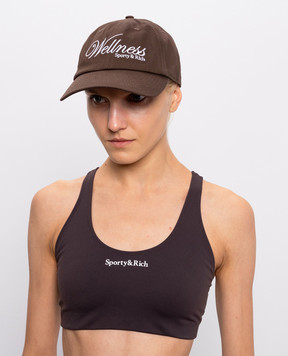 Sporty & Rich Brown Soho cap AC040711083BR29
