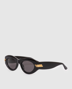 Bottega Veneta Mitre black sunglasses 799394V2Q30
