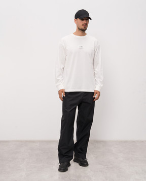 Maison Margiela MM6 White long sleeve with patch SH0NH0028M20258