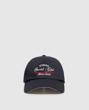 Iceberg Blue cap with logo embroidery 71036967