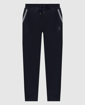 Brunello Cucinelli Blue sweatpants MM8433102G