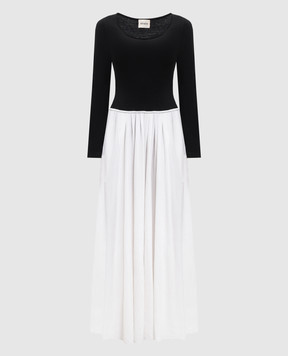 Khaite Carlotta dress with silk 55981012