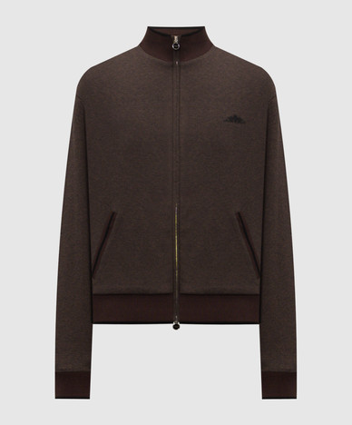 Braune Sportjacke