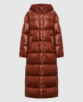 Twinset Terracotta down jacket 262TP2650
