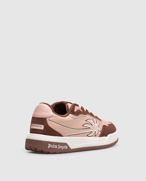 Palm Angels Pink combination sneakers with embroidered emblem PAWIA001FB001