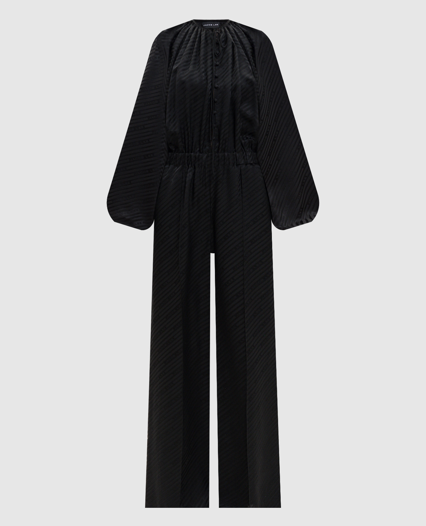patterned silk jumpsuit Jacob Lee