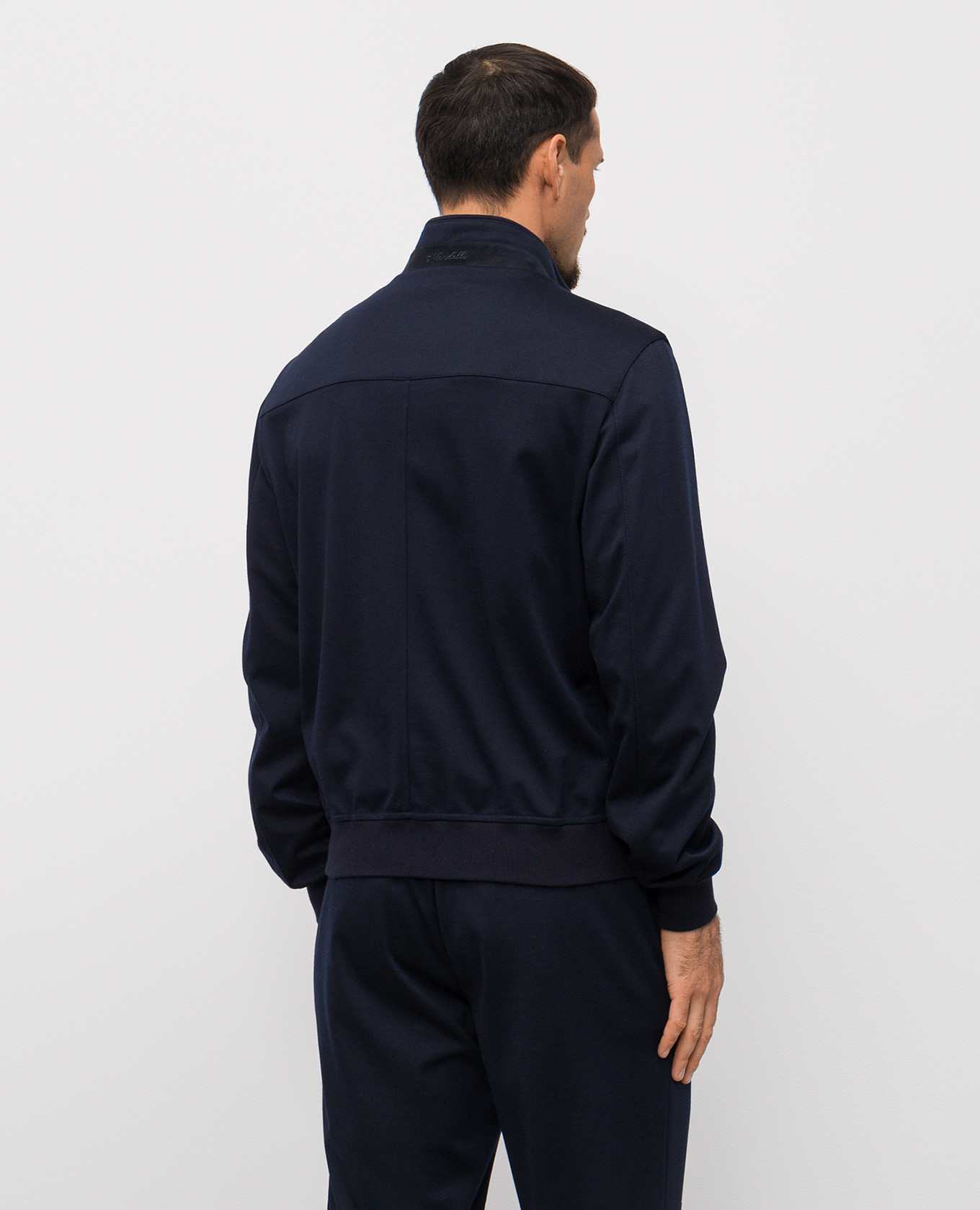 

Blue wool sports jacket Enrico Mandelli