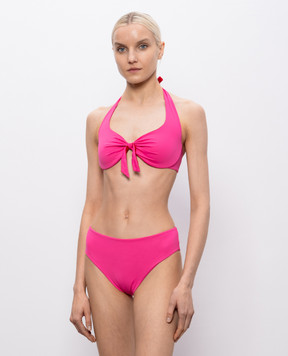 Fisico Pink reversible swimsuit bodice CR38MB