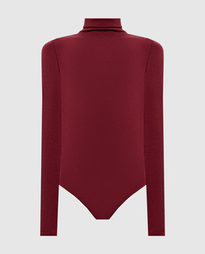 Wolford Burgundy bodysuit 75084