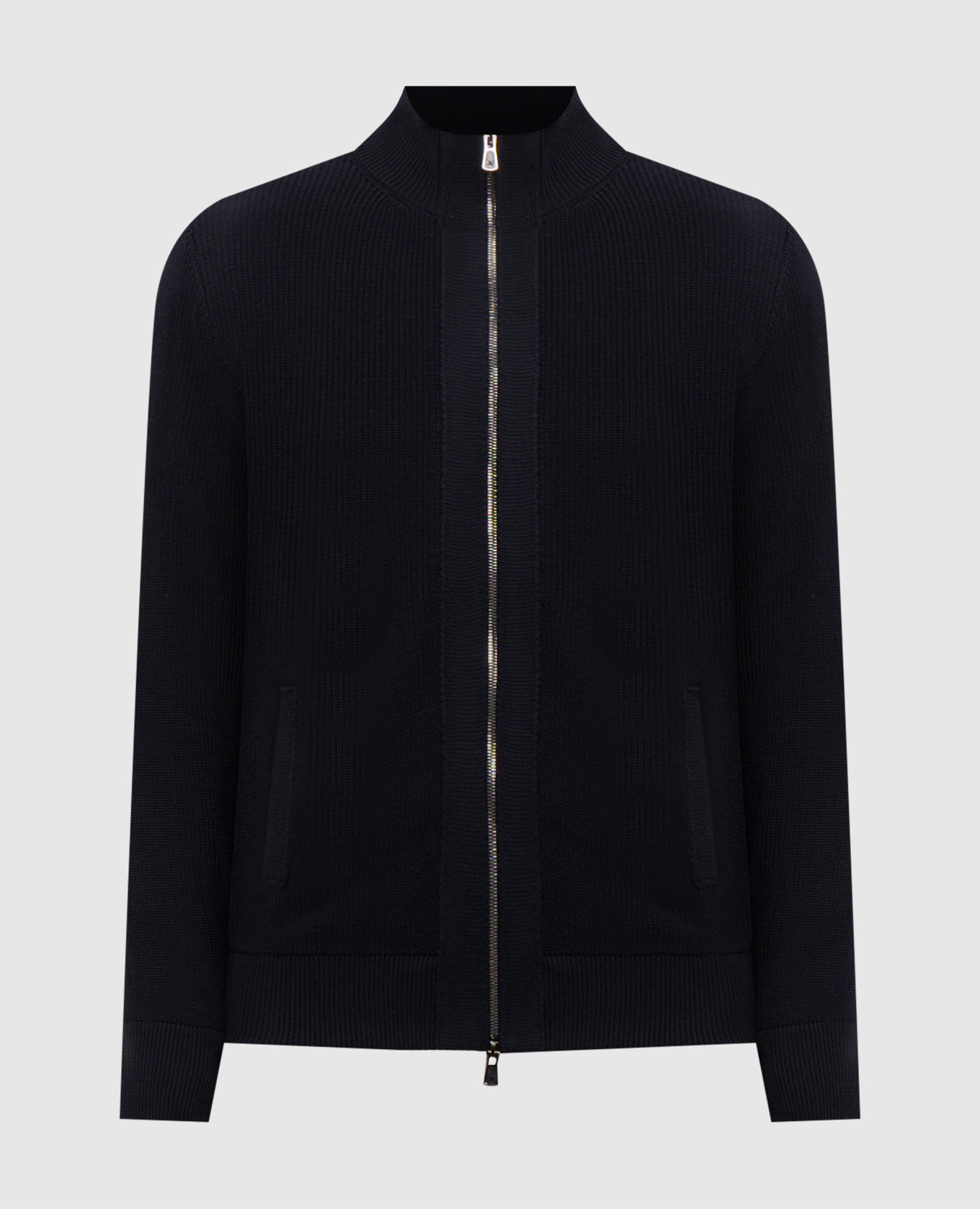 

Blue cotton cardigan ISAIA