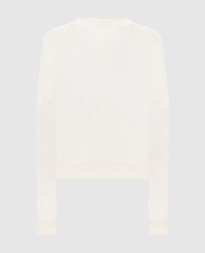 Brunello Cucinelli Ivory mohair sweater MLC349300P