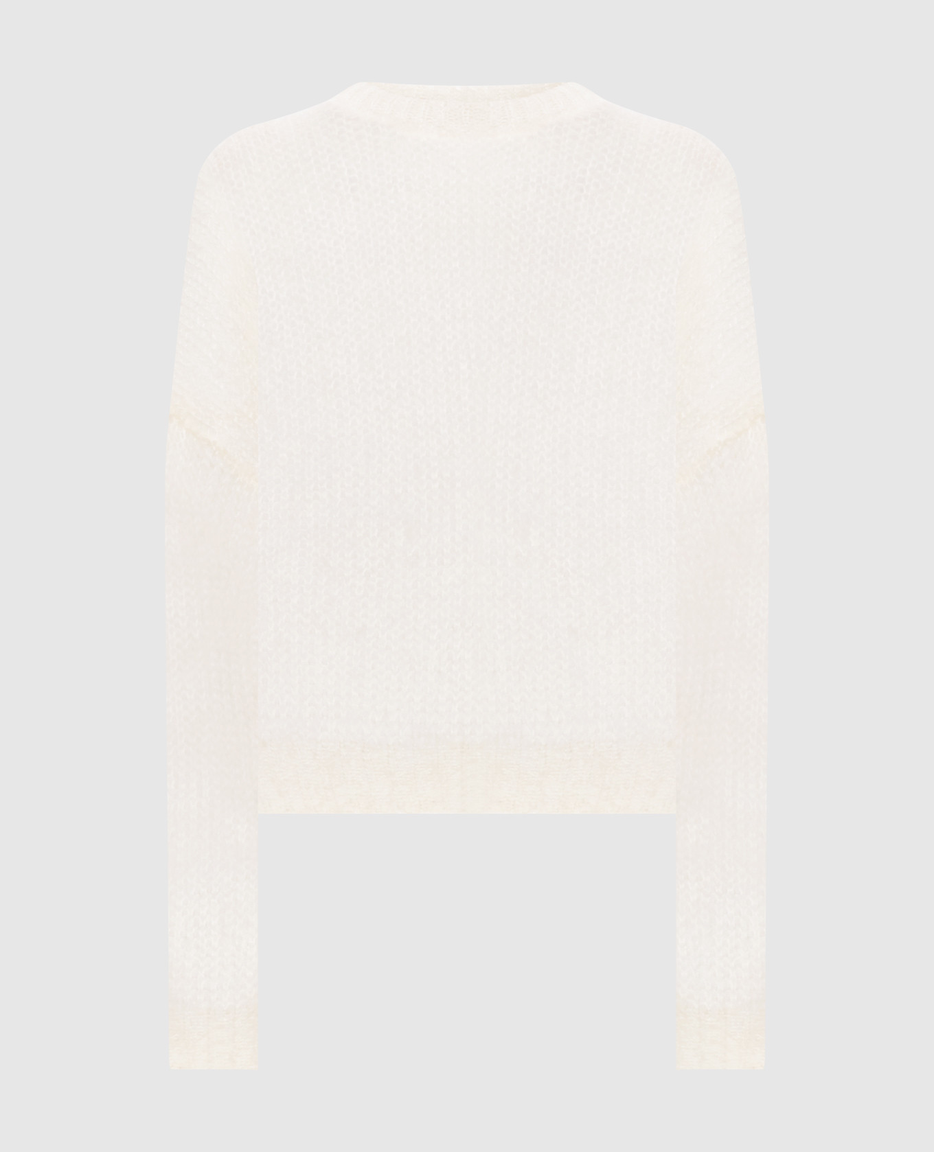 Ivory mohair sweater
