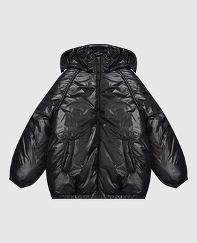 Balmain Children's black jacket BZ2B40N03711214