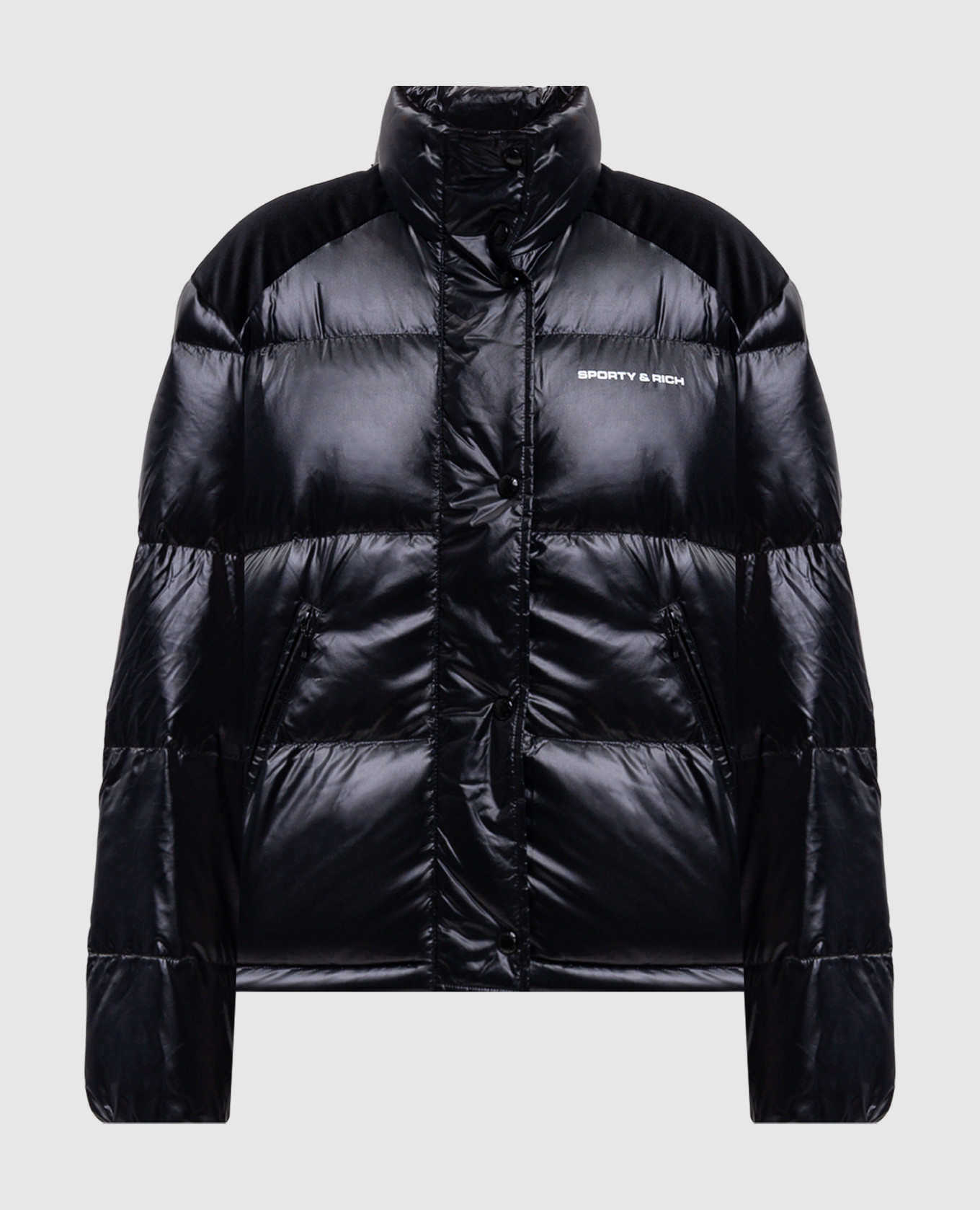 Black down jacket Sporty & Rich