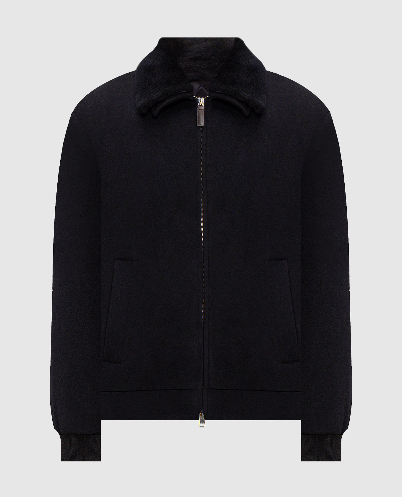 Blue wool jacket