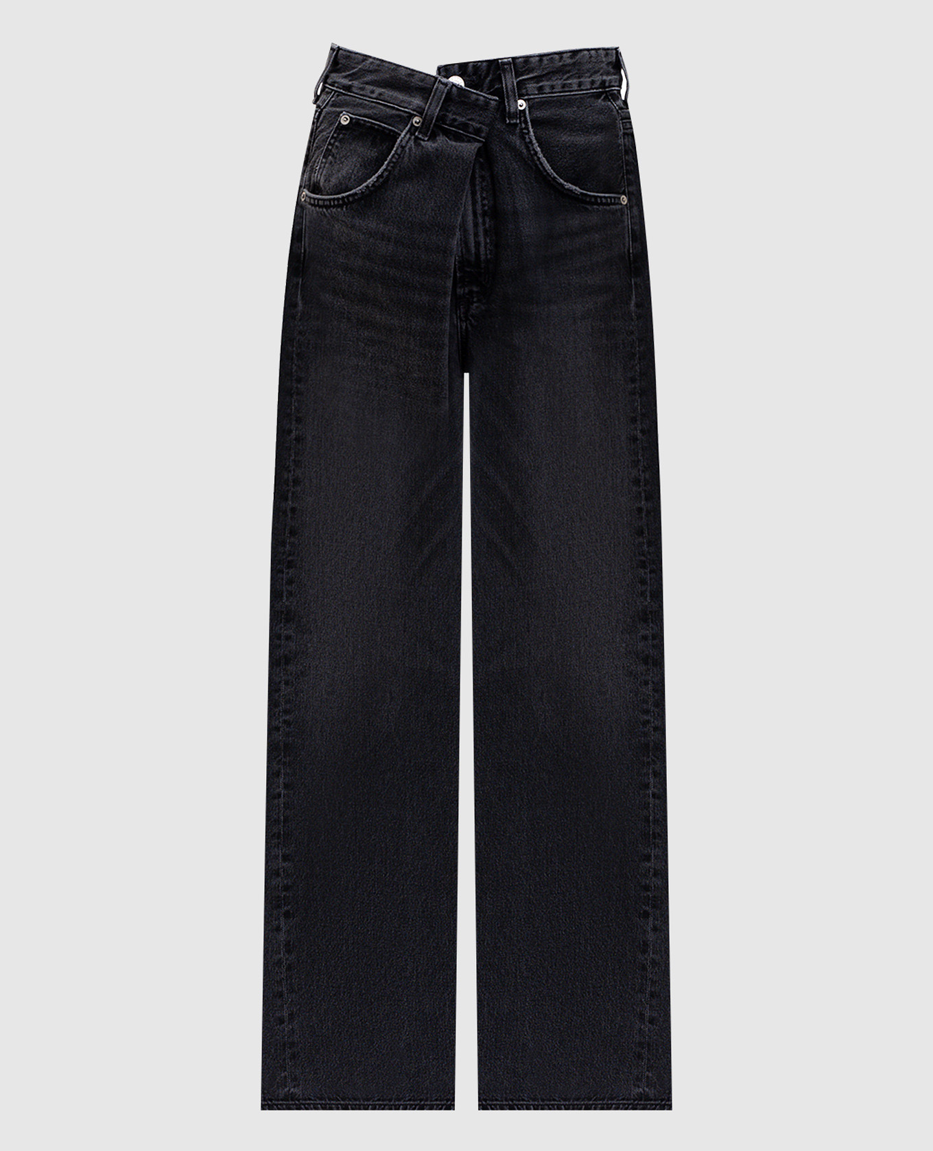 Black Vana Fold jeans AGOLDE
