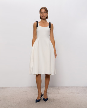 Givenchy Ivory dress with bows BW22ZK4ZUK