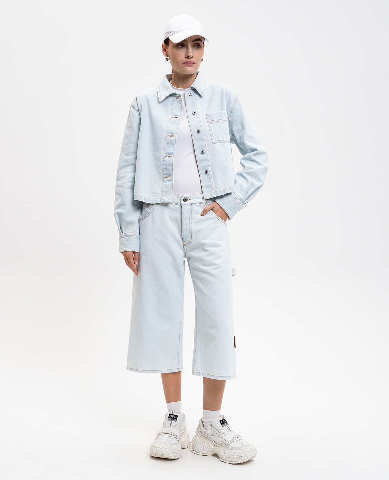 

Blue denim shirt Off-White, Light blue