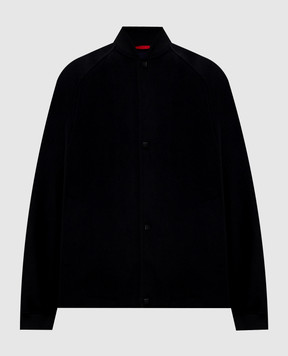 Max & Co RUGIADA black wool bomber jacket MCORUGIADA