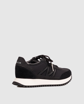 Moncler Black Pacey2 logo combo sneakers L209A4M00130M7280