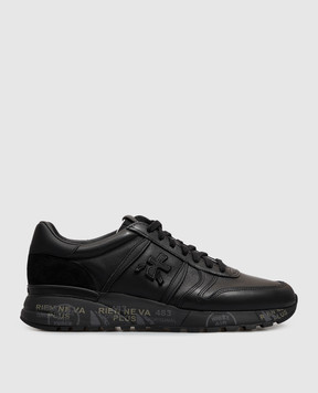 Premiata Black leather Lander sneakers LANDER8659