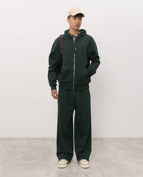 Ami Paris Green sweatpants HTR856730