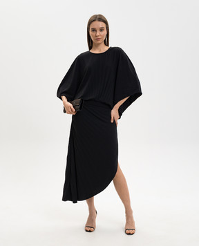 Twinset Black pleated skirt 261TE2040