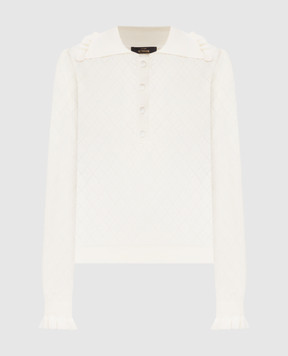 Twinset Ivory polo shirt 262AT3113