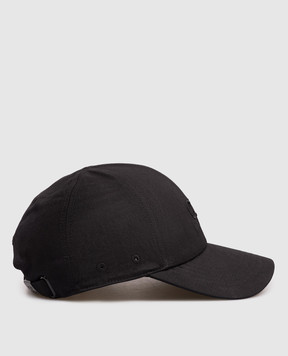 C.P. Company Children's black cap with logo embroidery CPX005LOA04