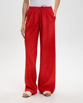 Ermanno Scervino Red pants D482P355EMY