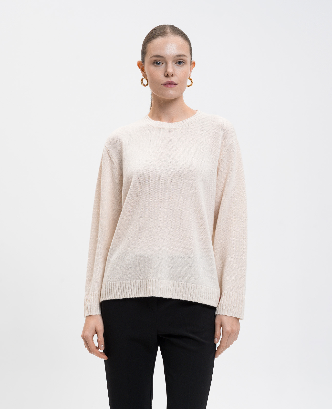 Beige PAPRICA sweater made of wool and cashmere Max & Co 3