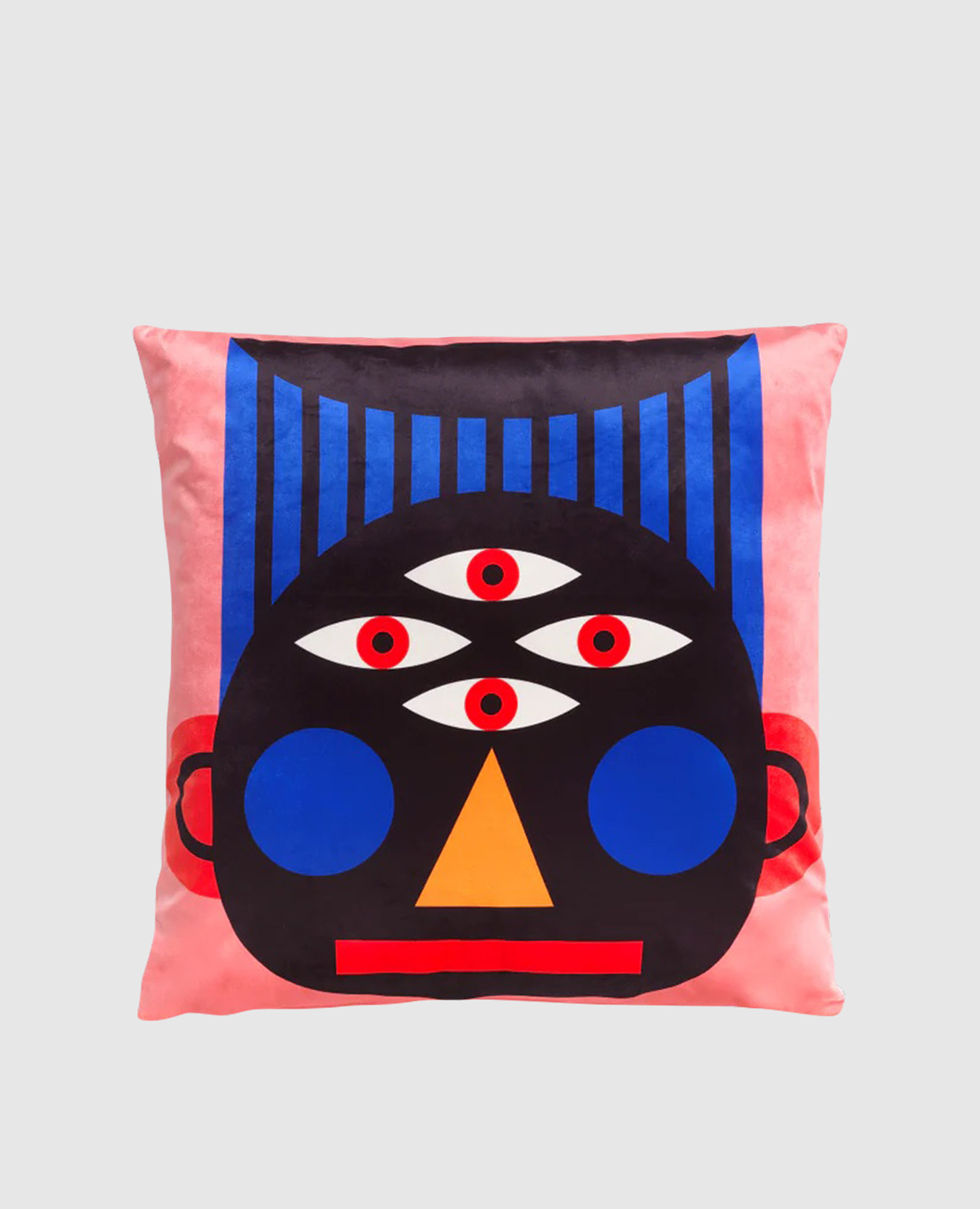 

Oggian Face decorative pillow Qeeboo, White