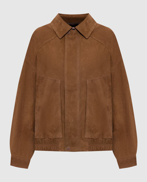 Babe Pay Pls Brown nubuck jacket 2533SUEDE