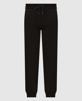 Tom Ford Dark green cashmere and wool sweatpants KAL030YMK110