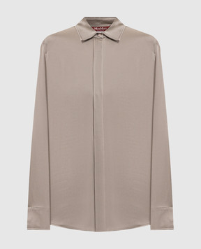 Max Mara Green XERO silk blouse MSTXERO