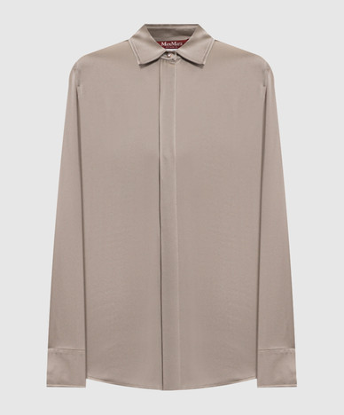 Green XERO silk blouse
