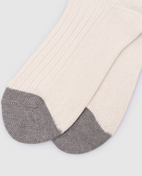 Brunello Cucinelli Beige socks MCS93551