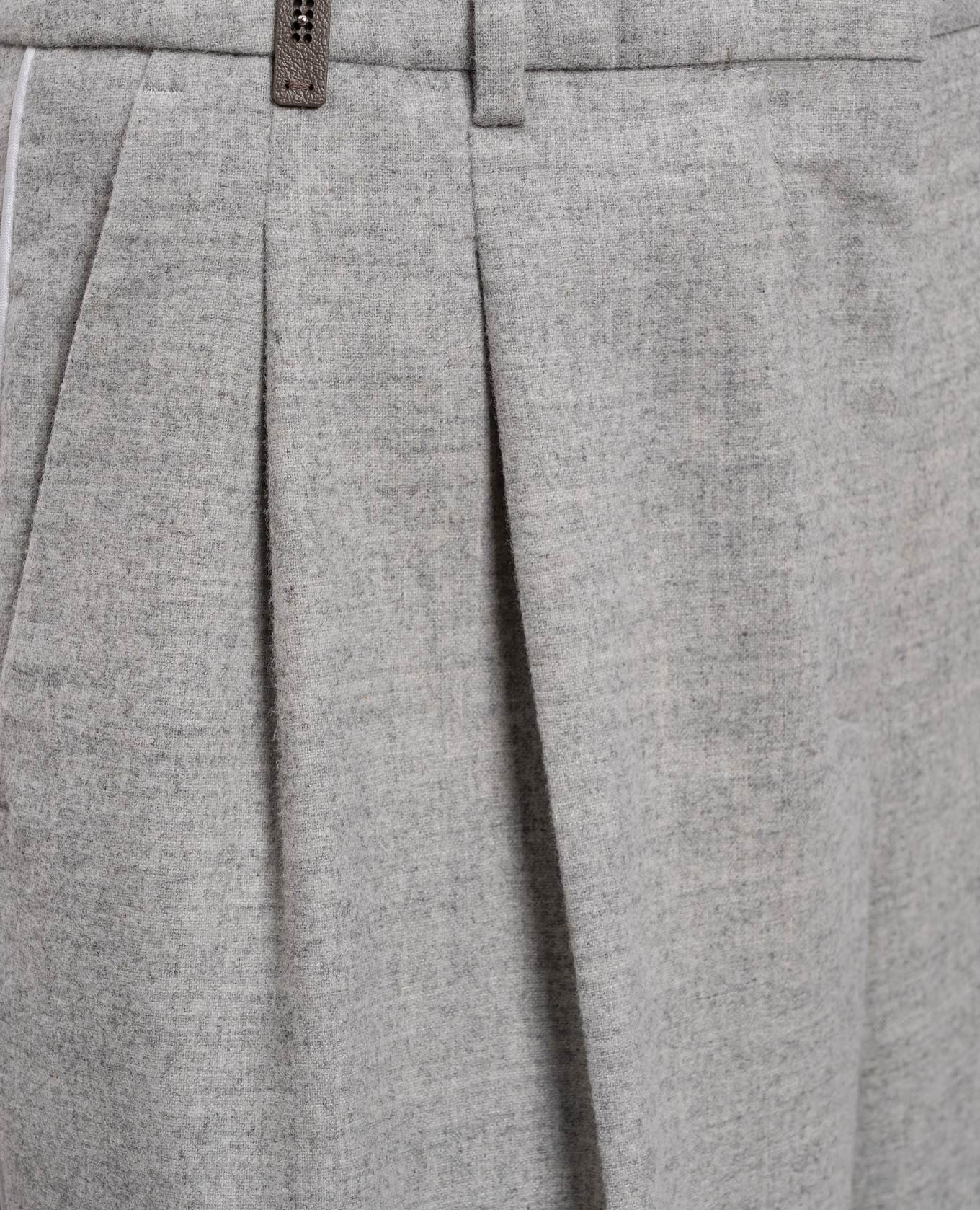 Gray pants with wool Peserico 5
