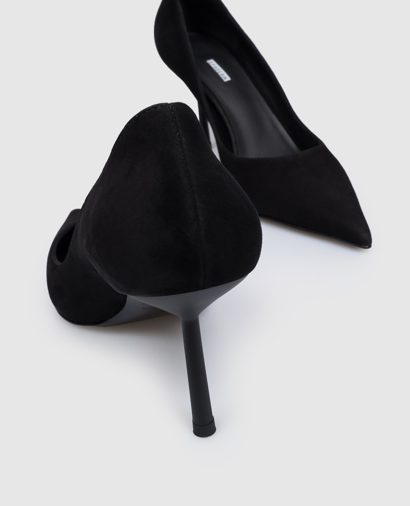 Bella black suede shoes Le Silla 5