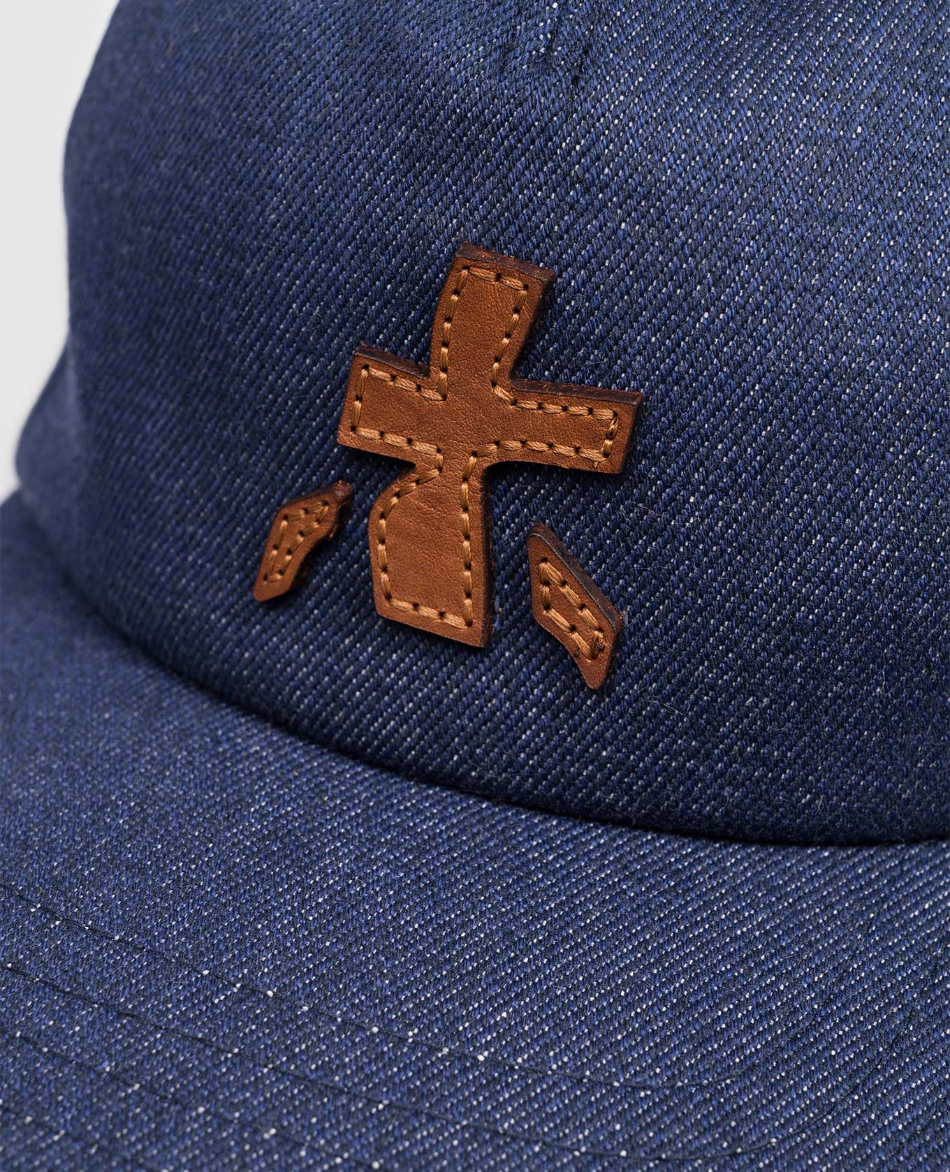 

Blue cap with emblem patch Premiata