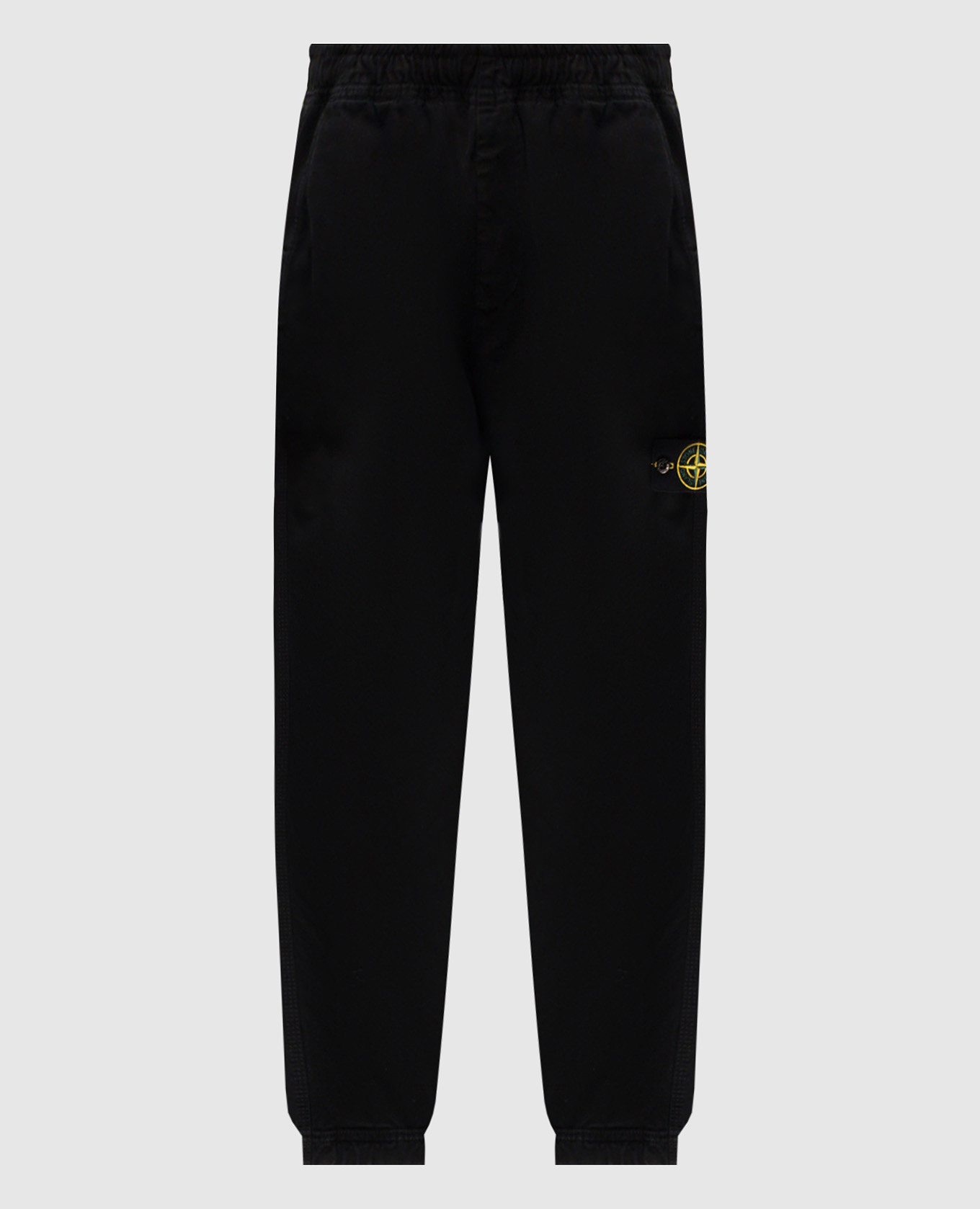 

Black joggers with logo Stone Island