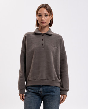 Magda Butrym Khaki sweatshirt BLOUSE15128726