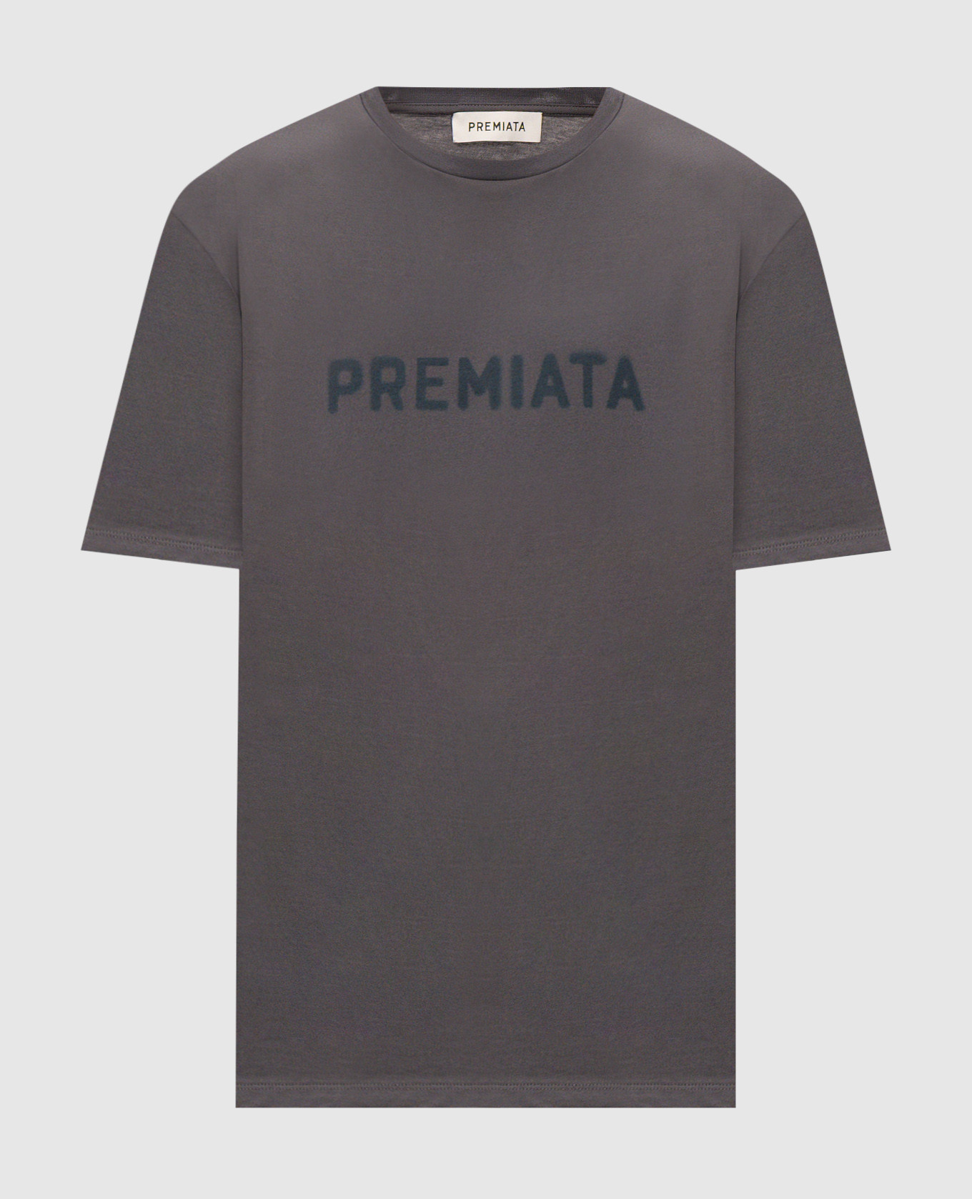 Gray T-shirt with print