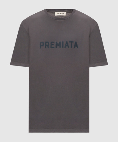 Gray T-shirt with print