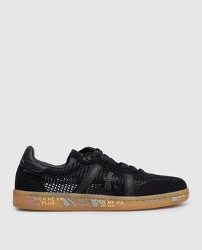 Premiata Bonnied black mesh sneakers BONNIED8201