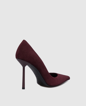 Le Silla Bella burgundy suede shoes 4215C090BXPPVEP