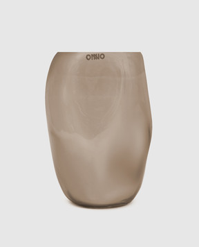 Onno Cape Champagne XL candle with Sage scent in a glass candle holder ON515SA