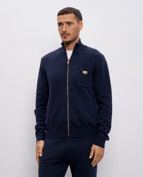 Versace Blue cashmere sports jacket 10187181A12912