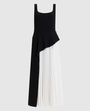 Simkhai Zayla black pleated dress 1261211C